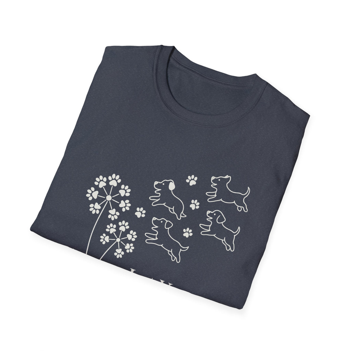 Paws Fly Floral W T-Shirt