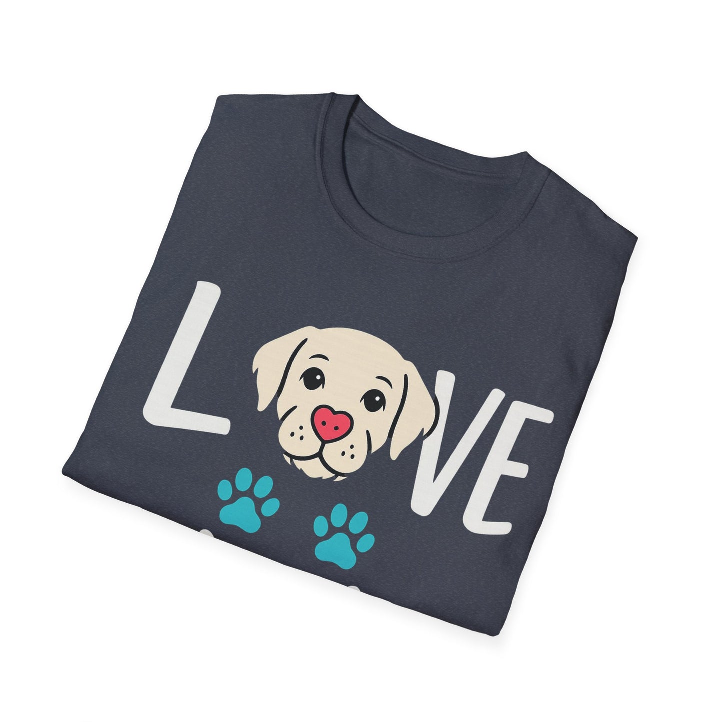 LOVE Dog White T-Shirt