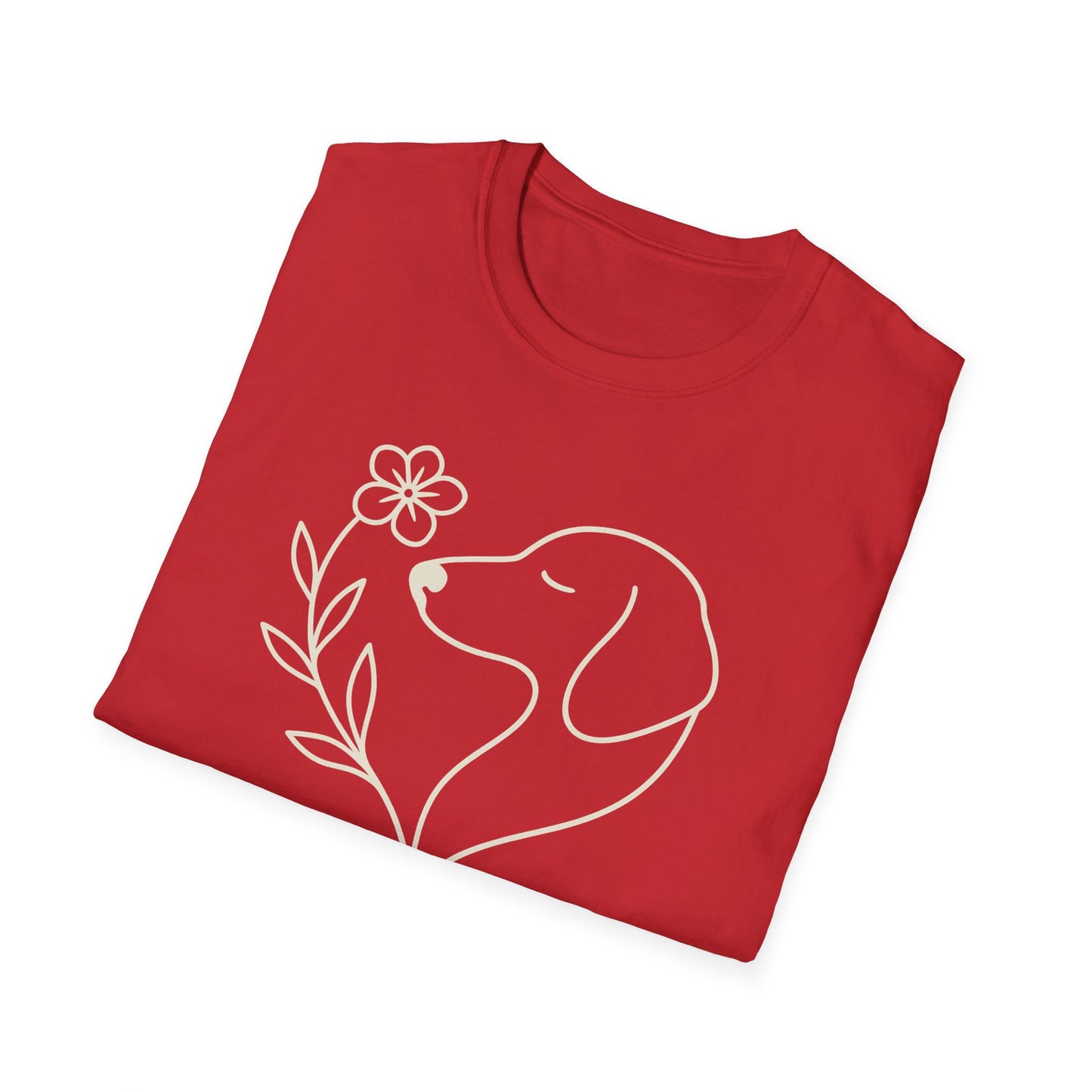 Floral Heart Dachshund C T-Shirt
