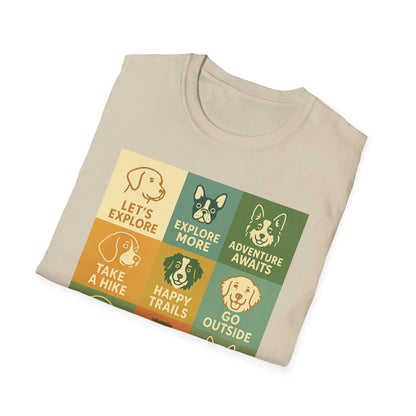 Adventure Grid Dogs T-Shirt