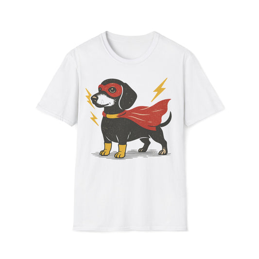 Super Hero Dachsund T-Shirt