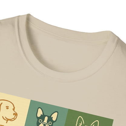Adventure Grid Dogs T-Shirt