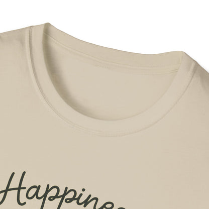 Happiness Dog Flowers T-Shirt