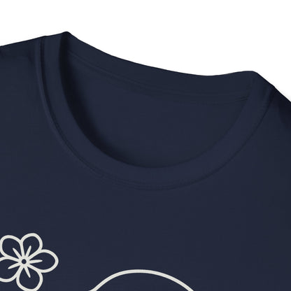 Floral Heart Dachshund W T-Shirt