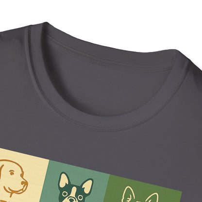 Adventure Grid Dogs T-Shirt