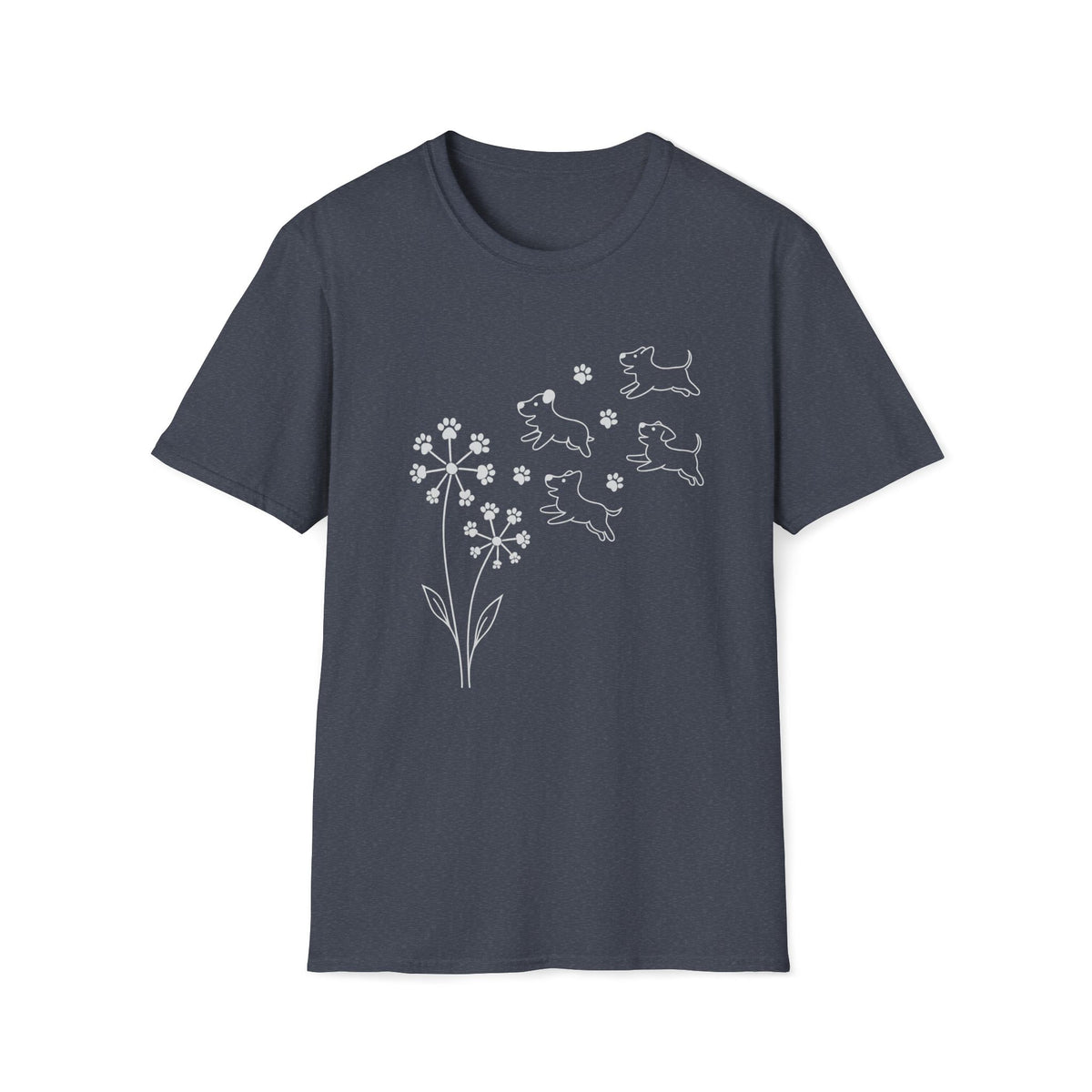 Paw Floral W T-Shirt