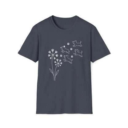 Paw Floral W T-Shirt