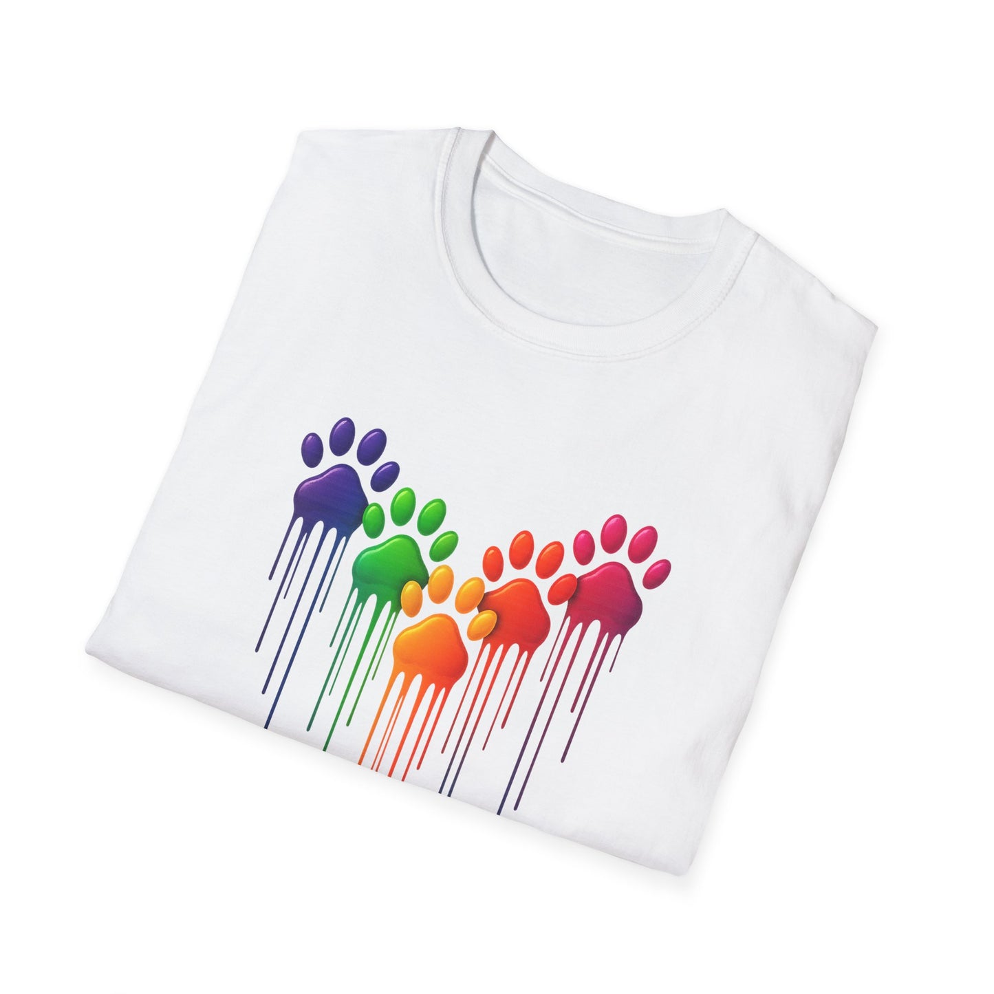Heart Paw Drip T-Shirt
