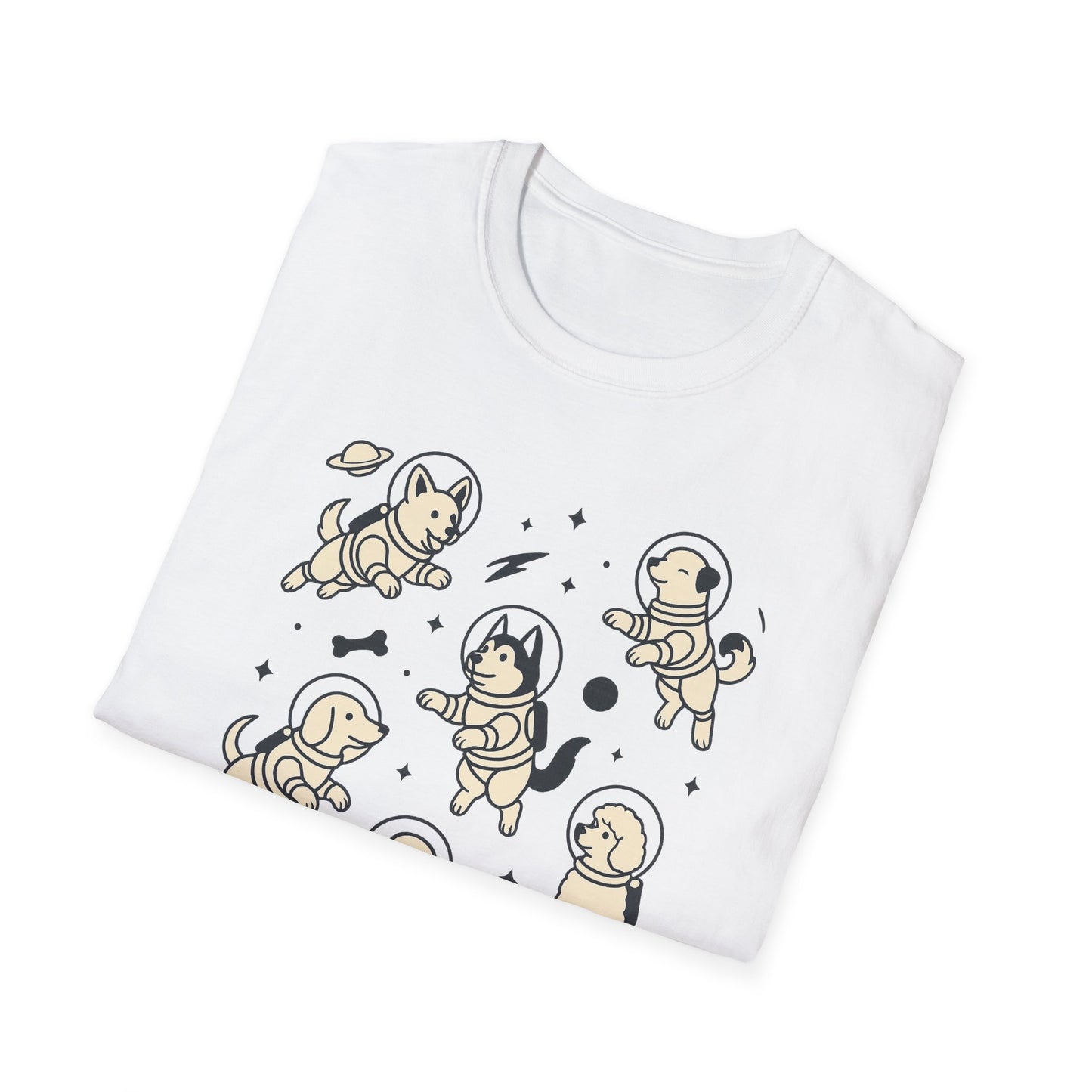 Space Dogs C T-Shirt