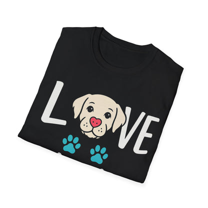 LOVE Dog White T-Shirt