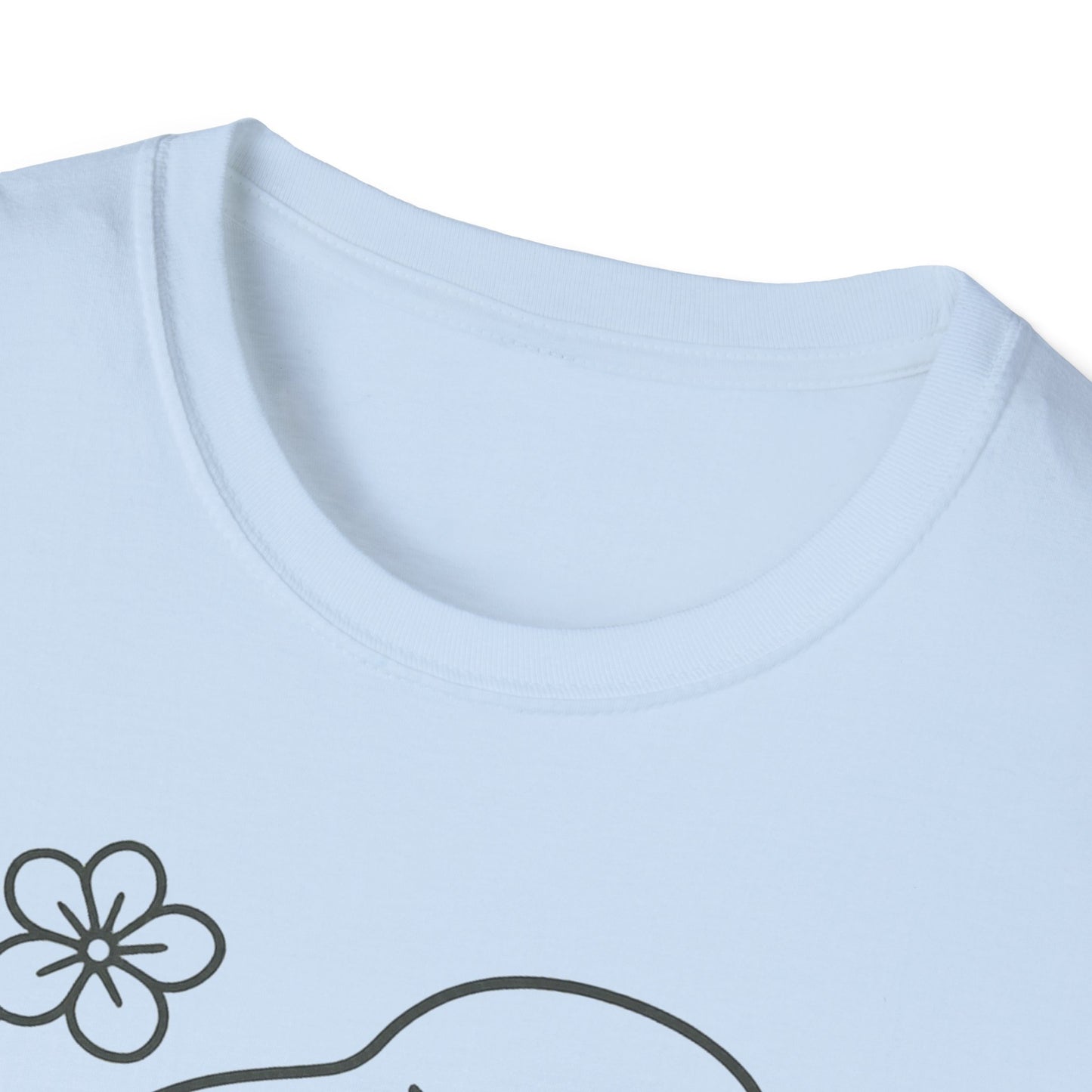 Floral Heart Dachshund B T-Shirt