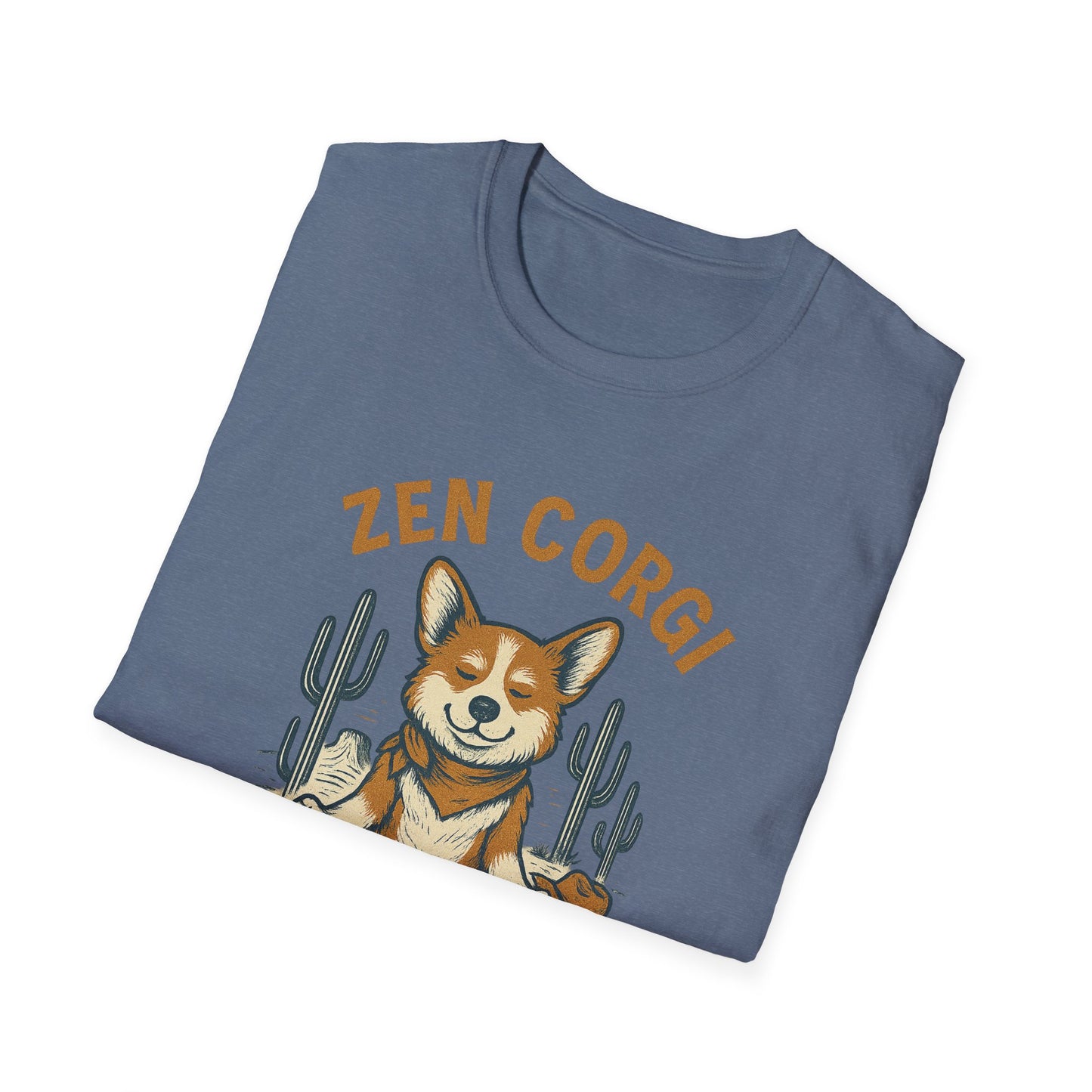 Zen Corgi Cowboy T-Shirt