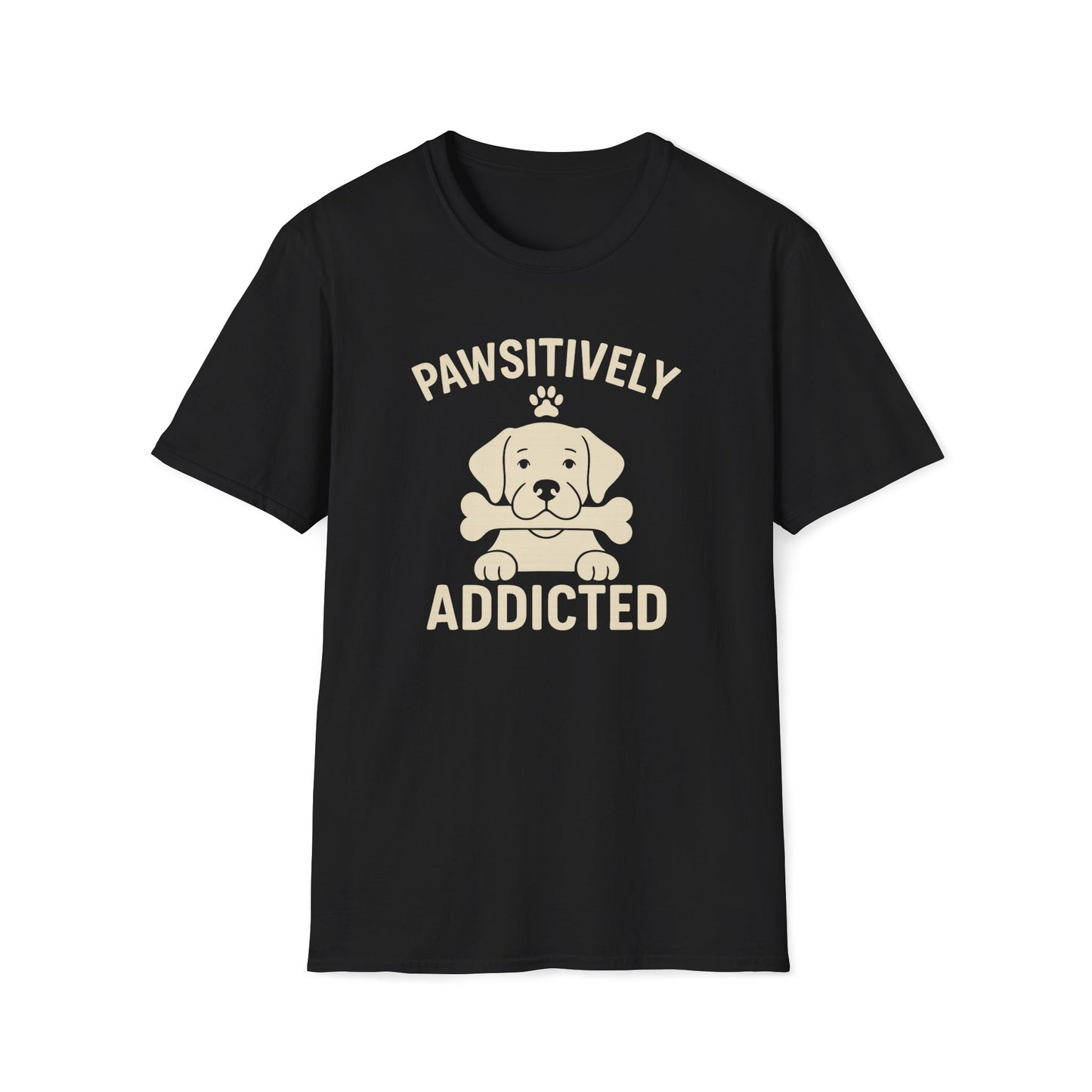 Pawsitively Addicted C T-Shirt