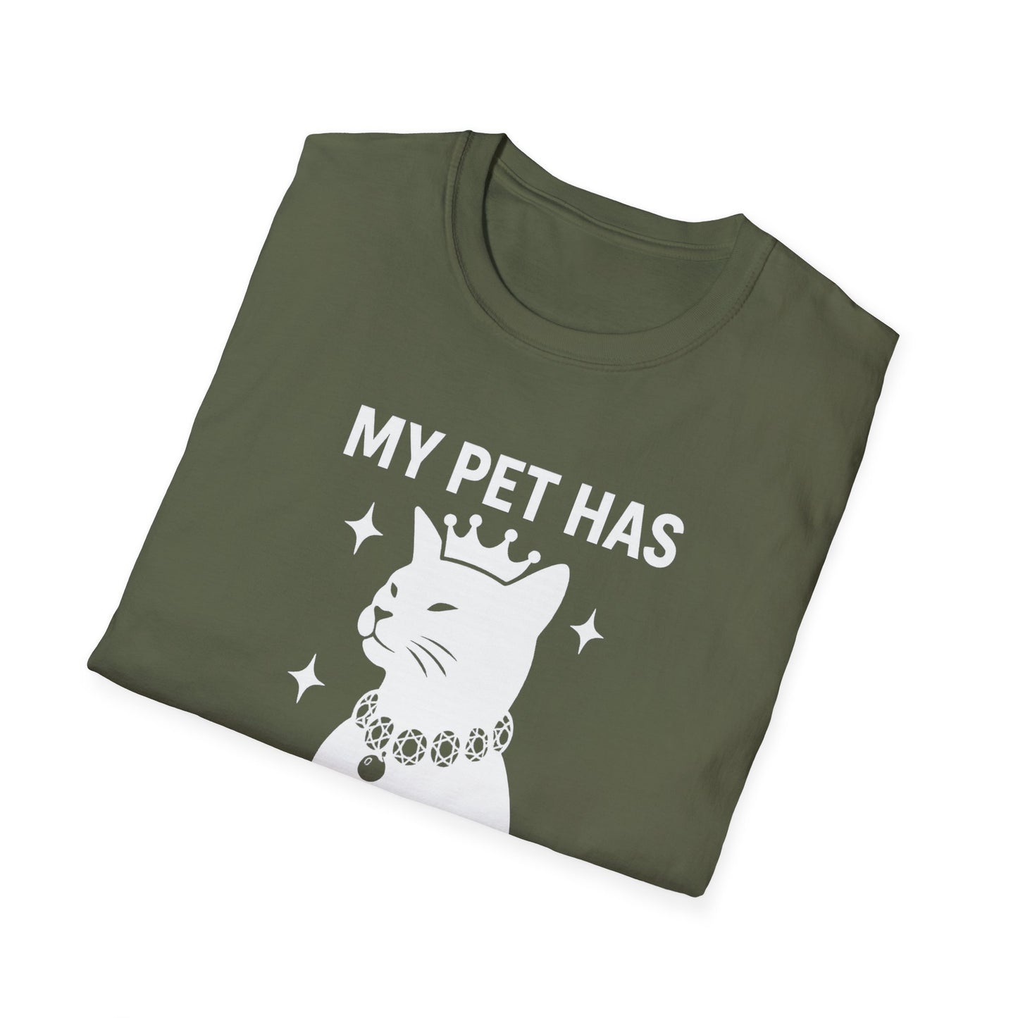 Pet Cat Jewelry W T-Shirt