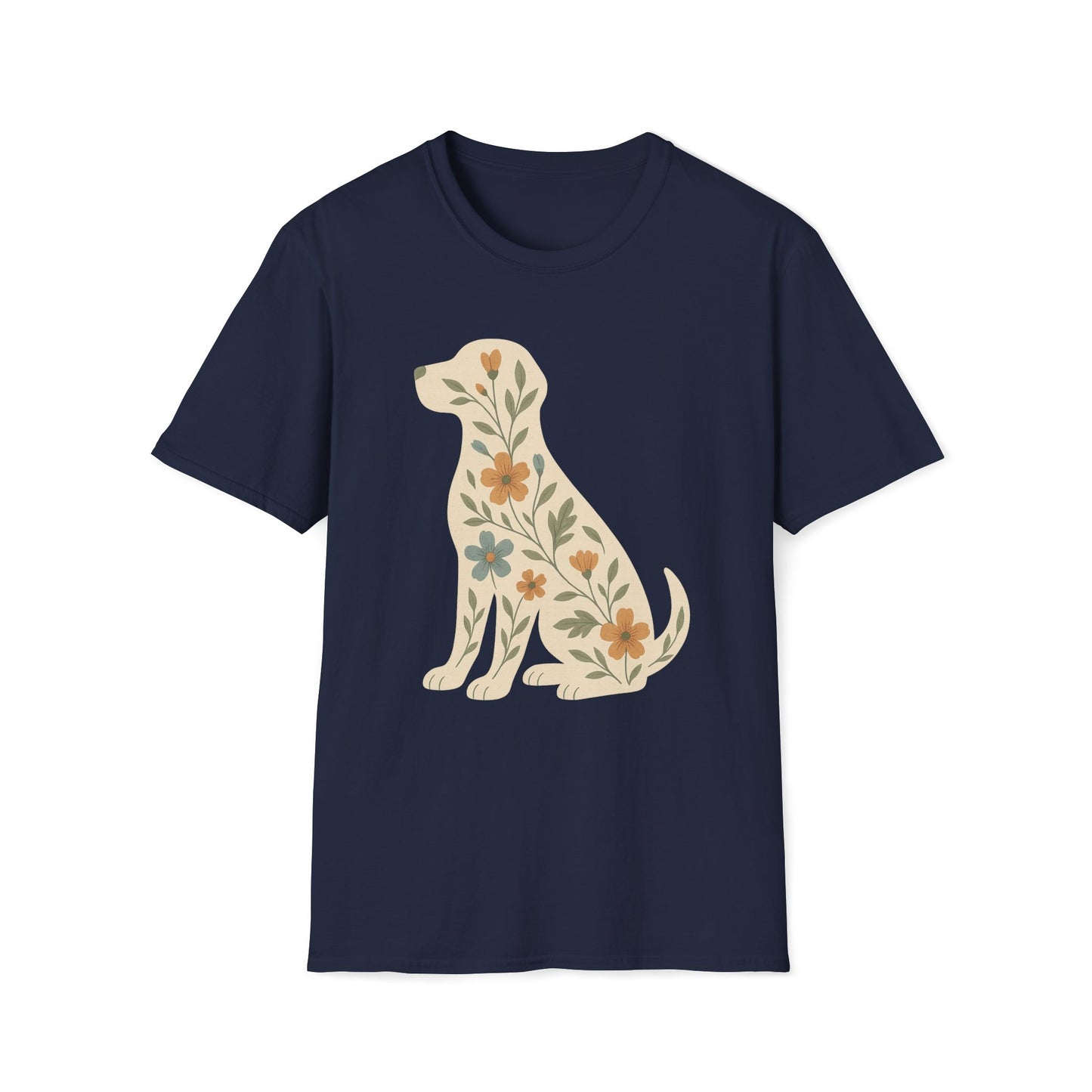 Floral Dog T-Shirt
