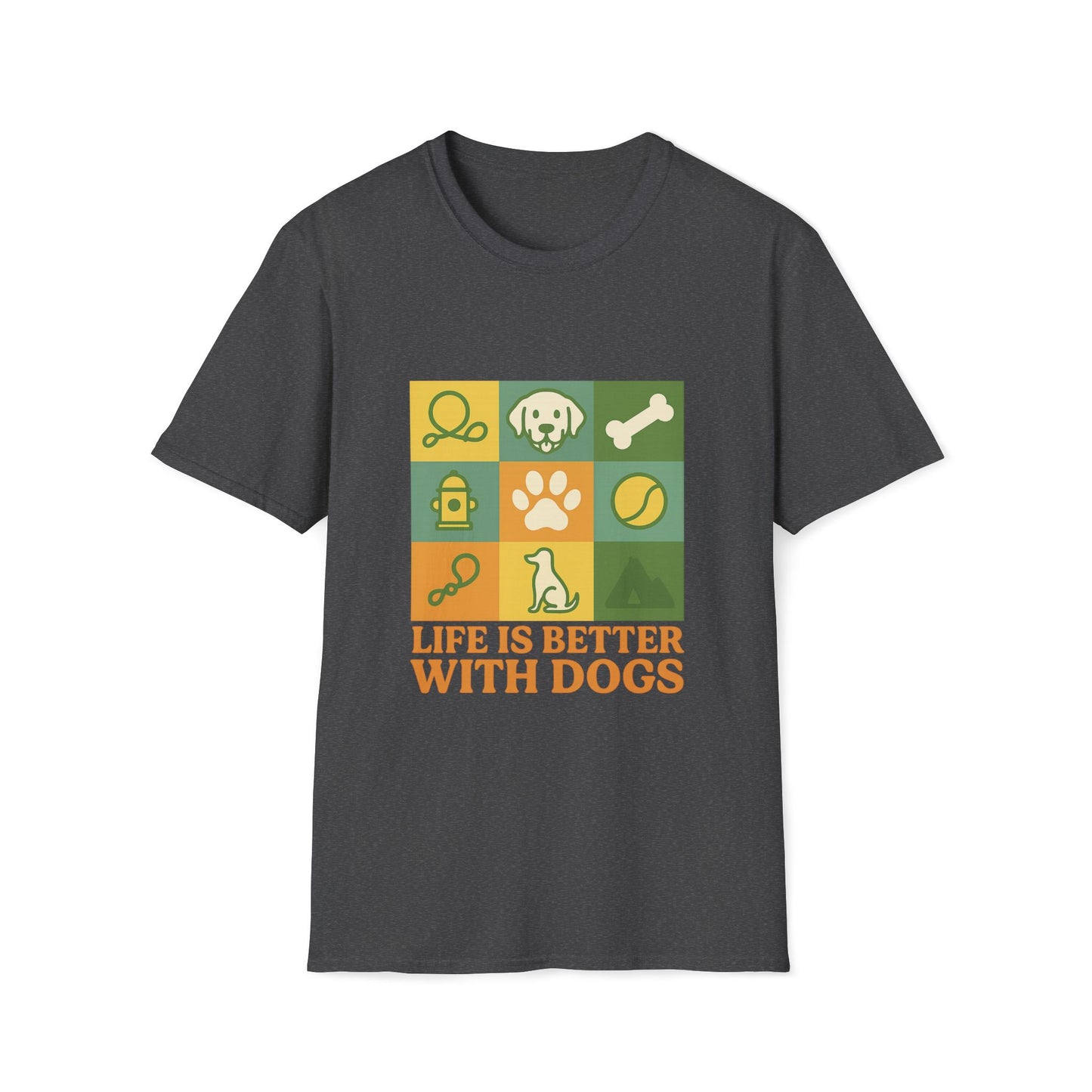 Better With Dogs T-Shirt