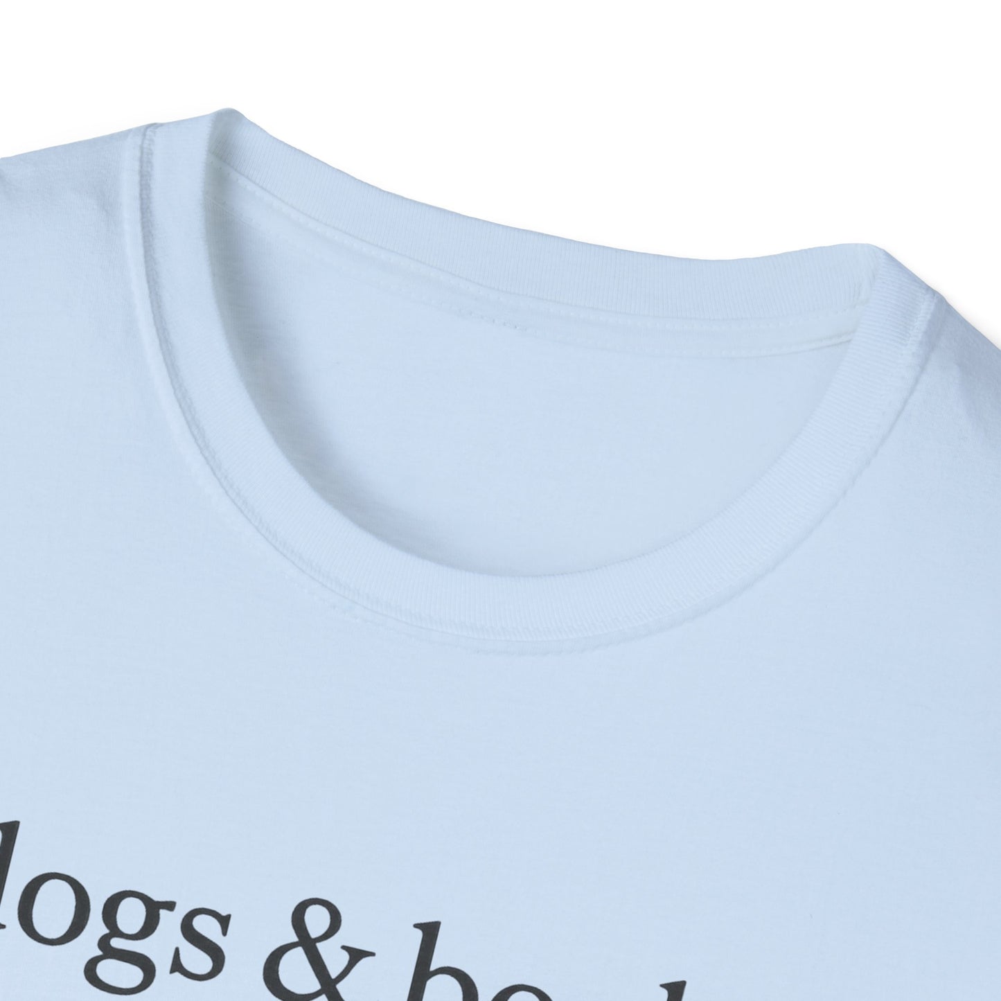 Dogs & Books B T-Shirt