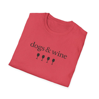Dogs & Wine B T-Shirt