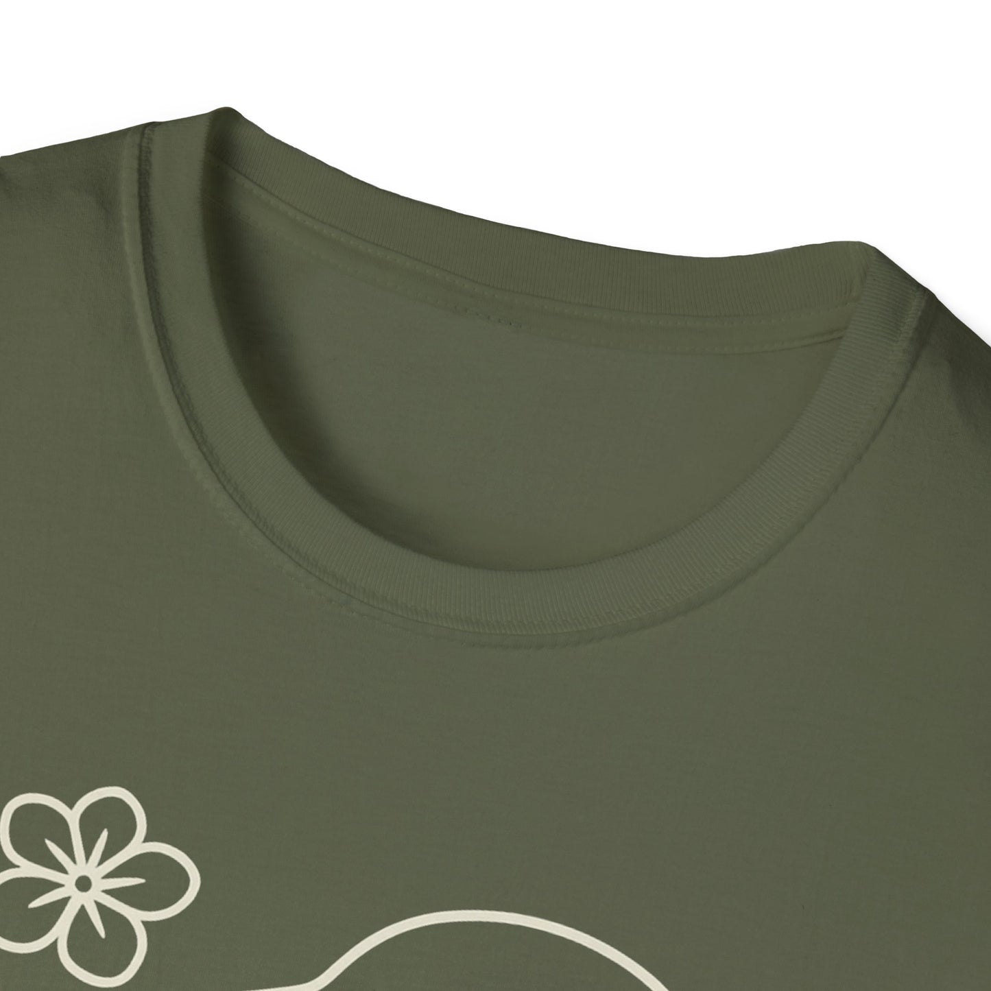 Floral Heart Dachshund C T-Shirt