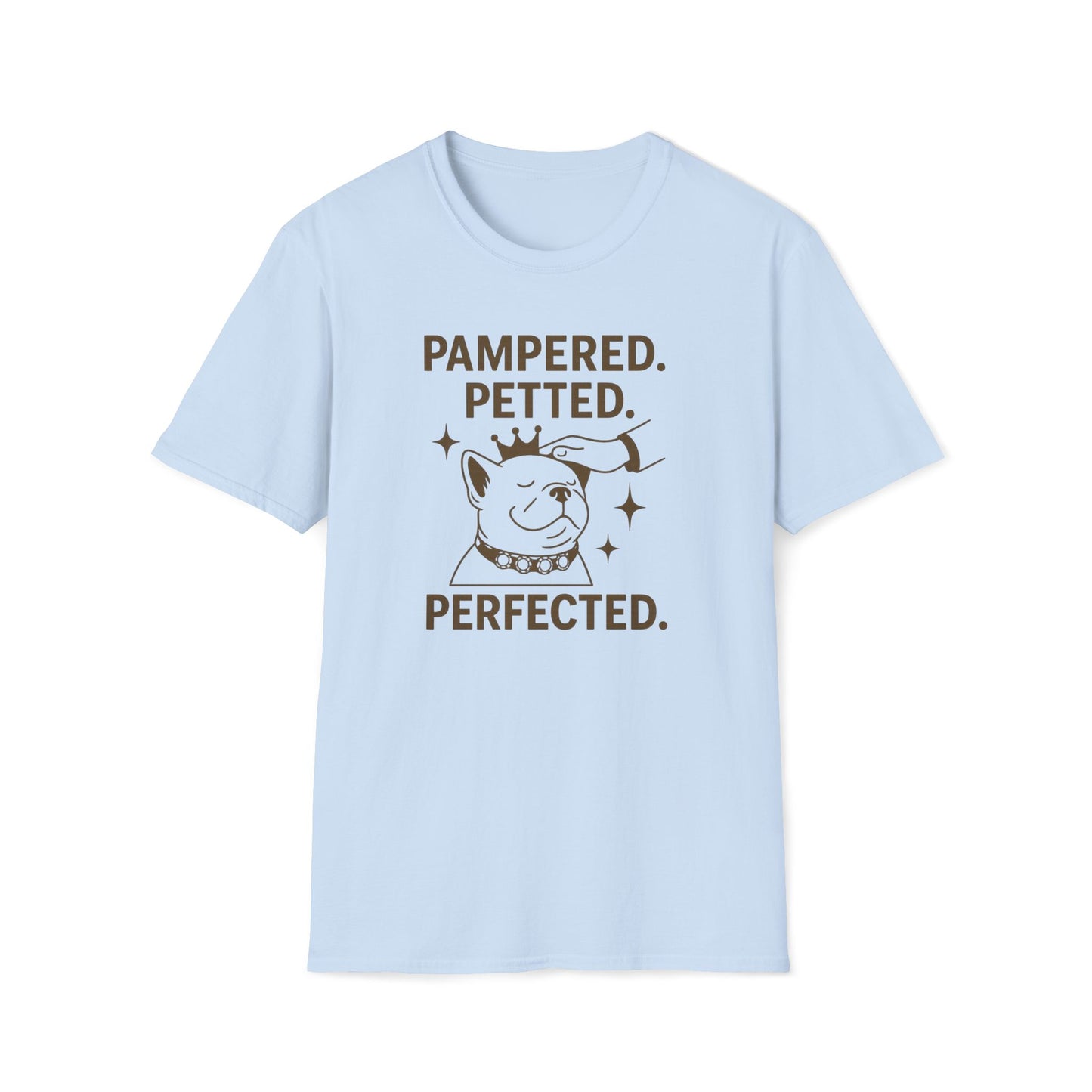 Pampered Bulldog B T-Shirt