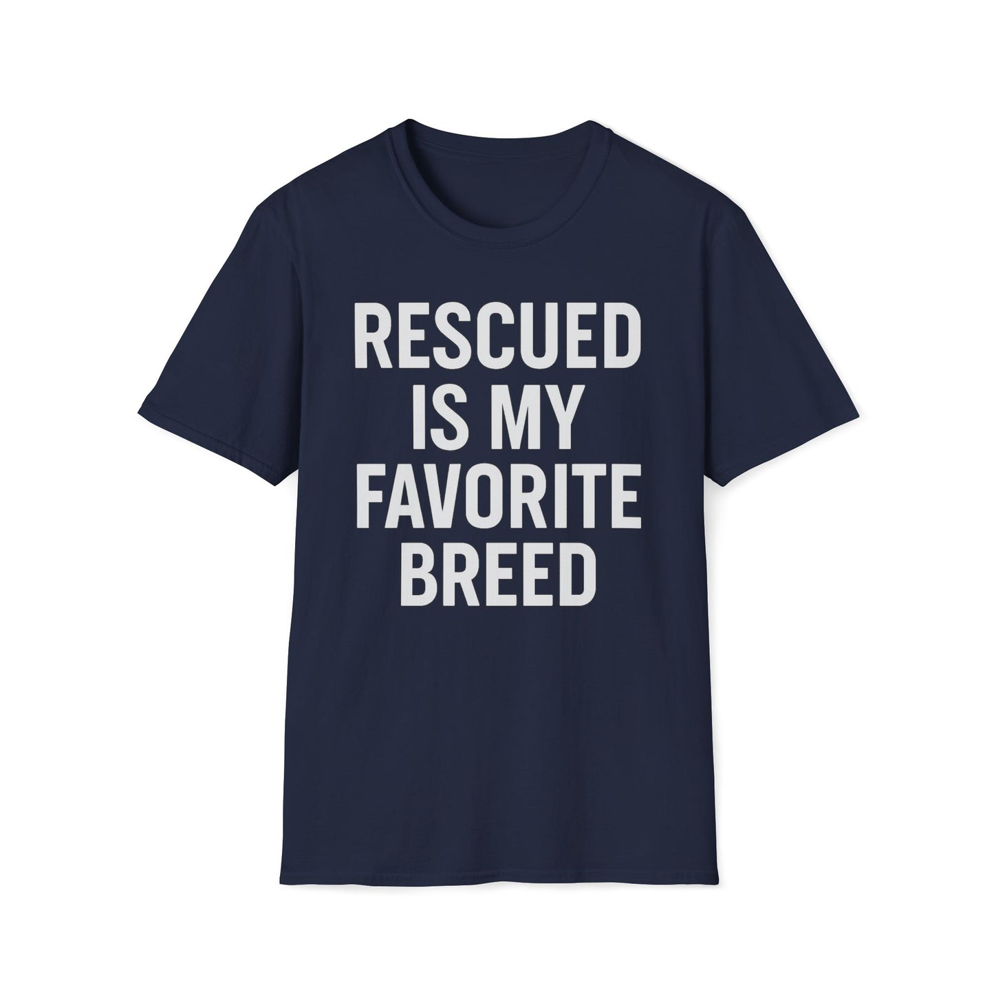 Rescued Breed W T-Shirt