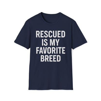 Rescued Breed W T-Shirt