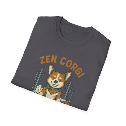 Zen Corgi Cowboy T-Shirt