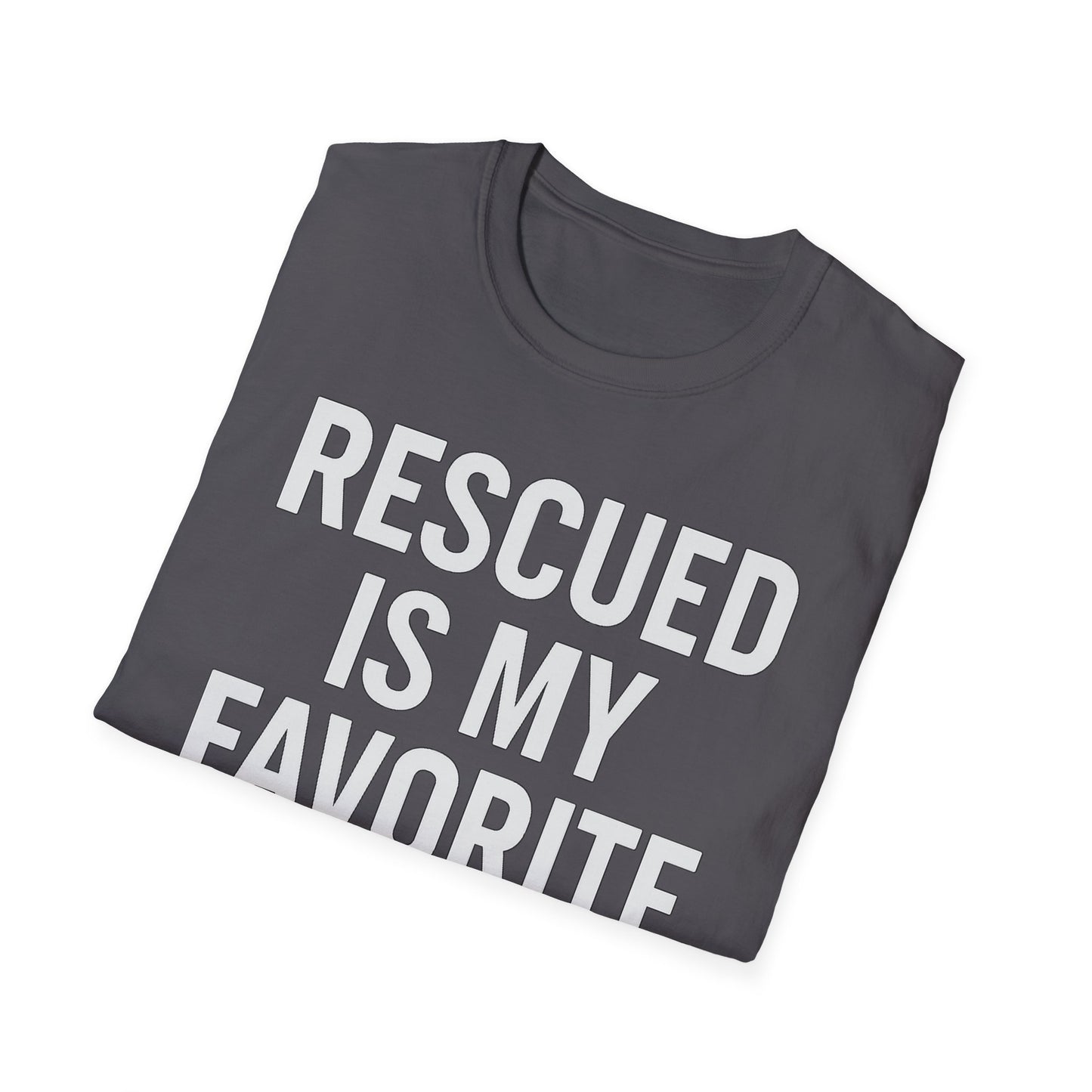 Rescued Breed W T-Shirt