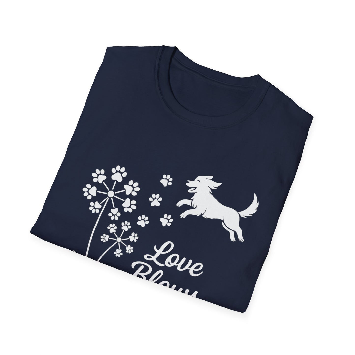 Love Blows Floral W T-Shirt