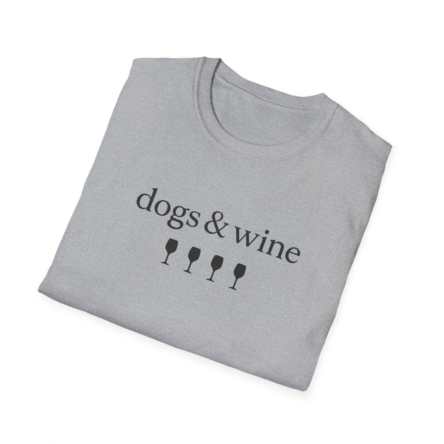 Dogs & Wine B T-Shirt