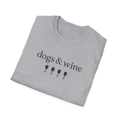 Dogs & Wine B T-Shirt