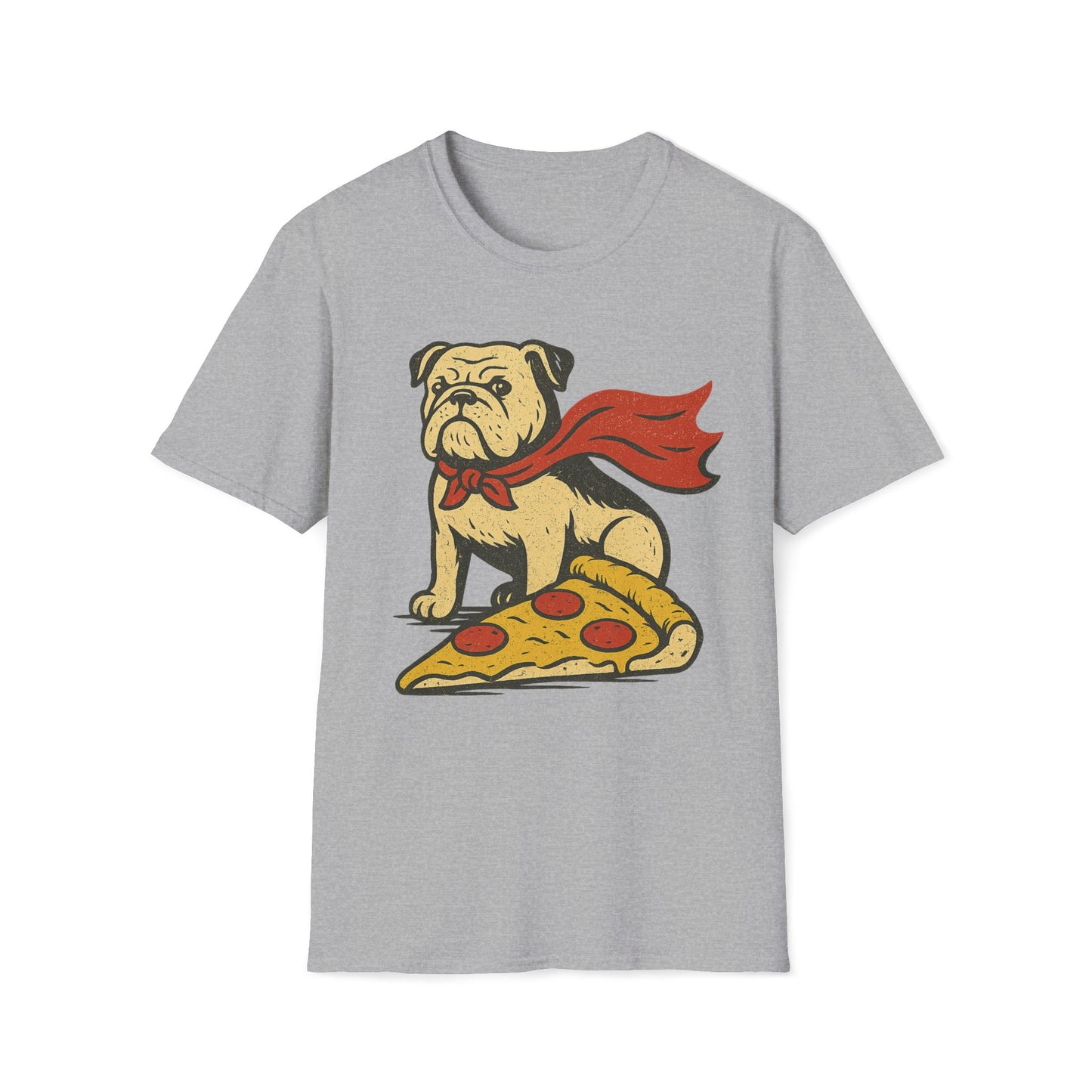 Pizza Guard Bulldog T-Shirt