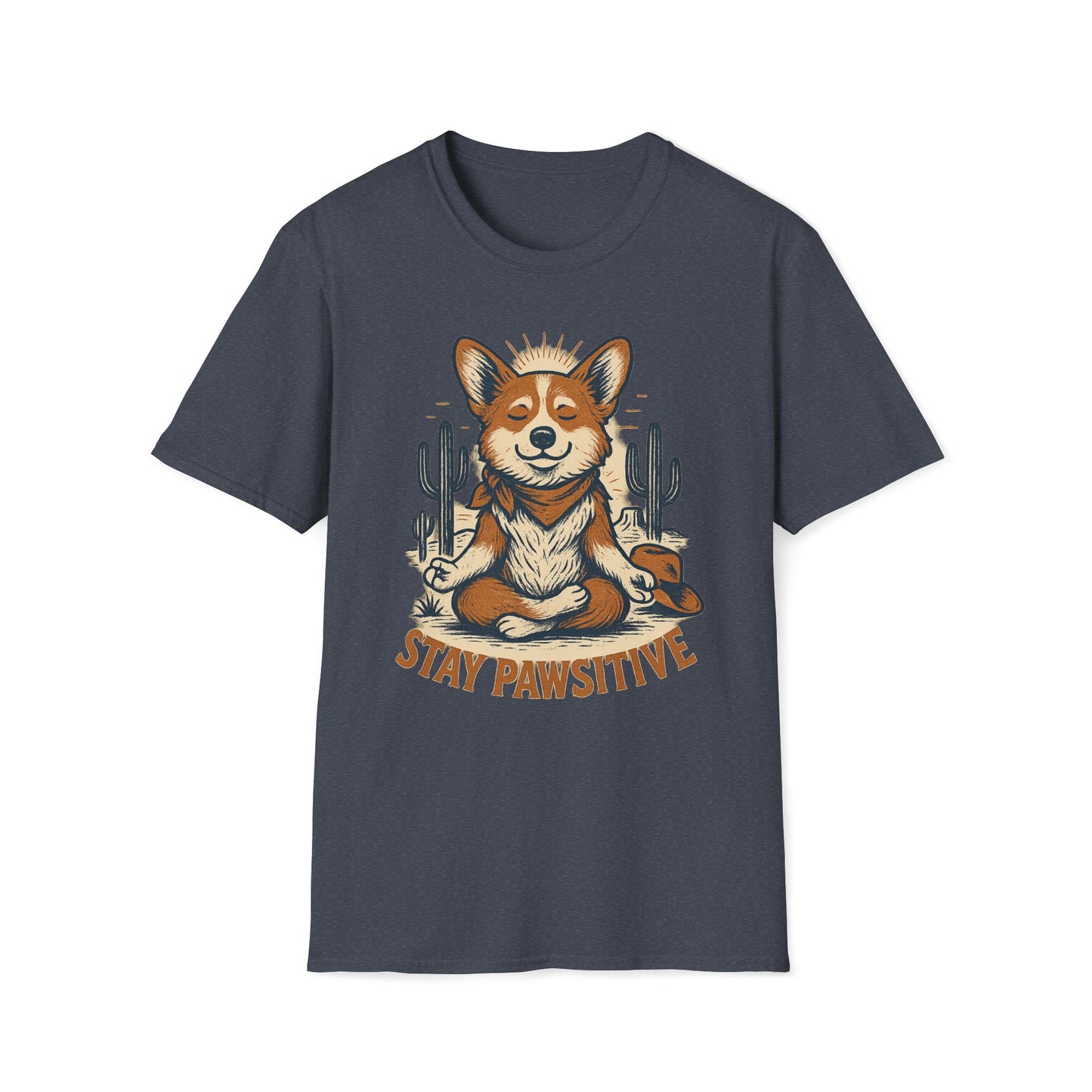 Stay Pawsitive Corgi T-Shirt