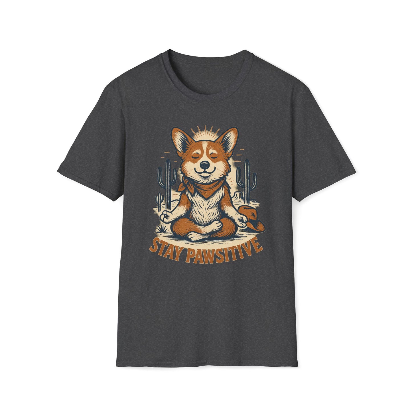 Stay Pawsitive Corgi T-Shirt