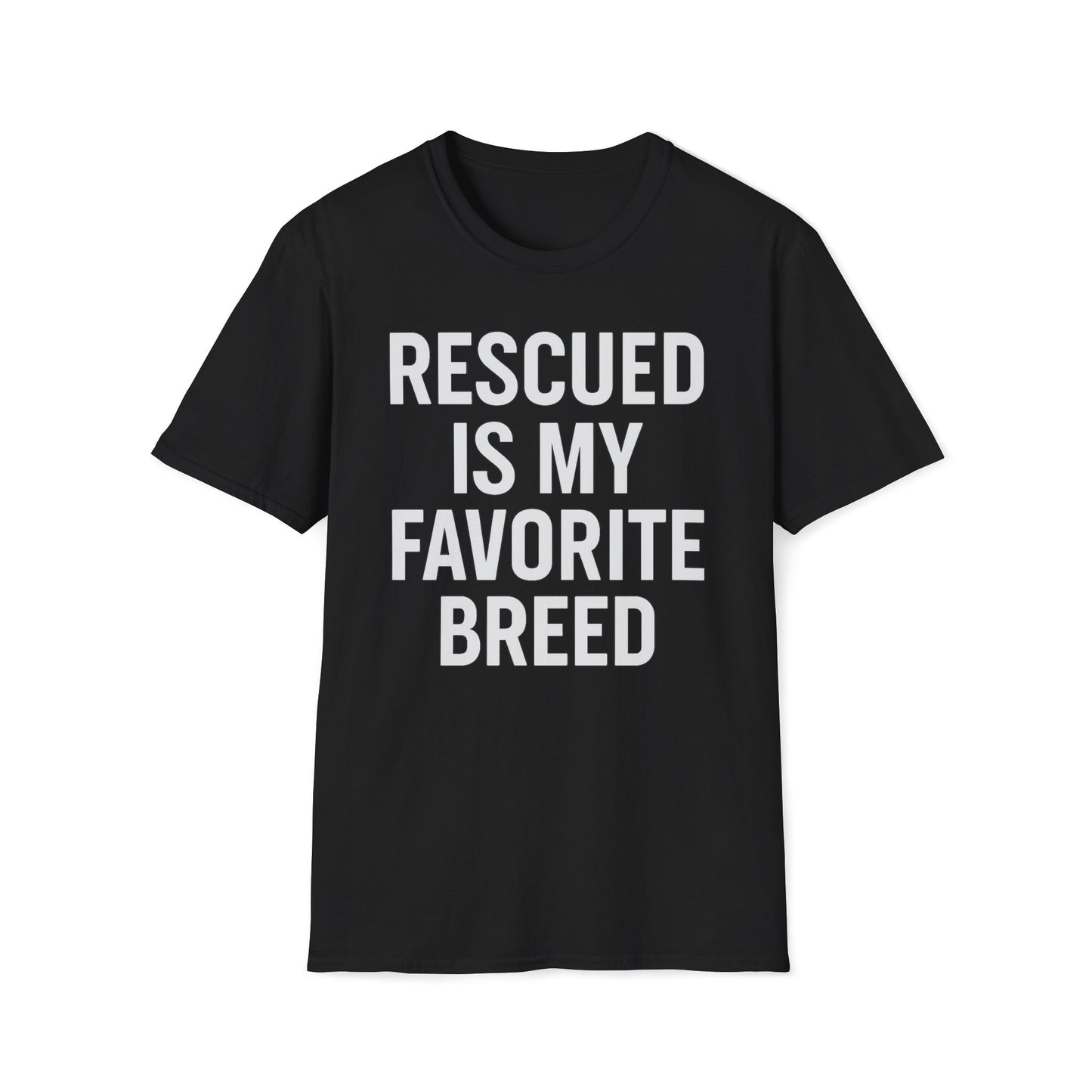 Rescued Breed W T-Shirt