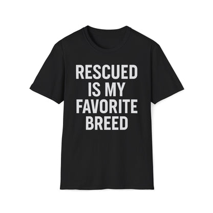 Rescued Breed W T-Shirt