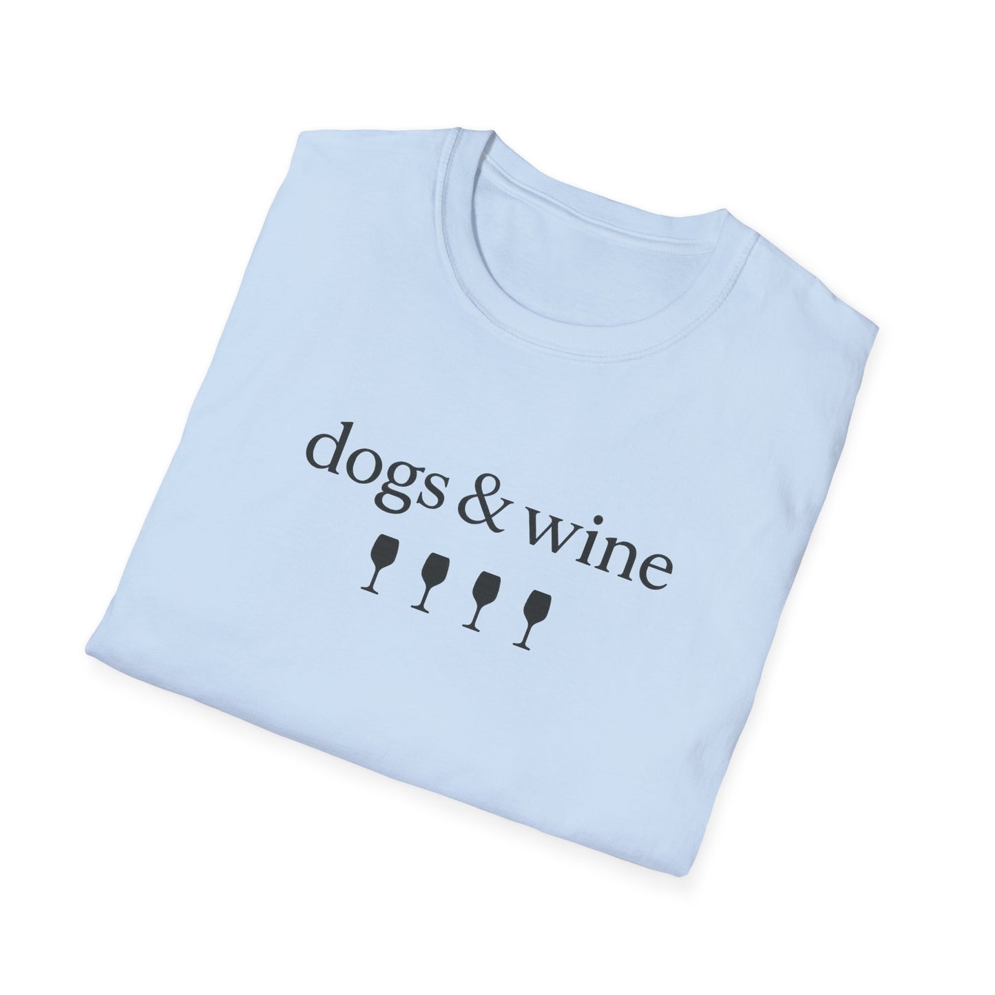 Dogs & Wine B T-Shirt