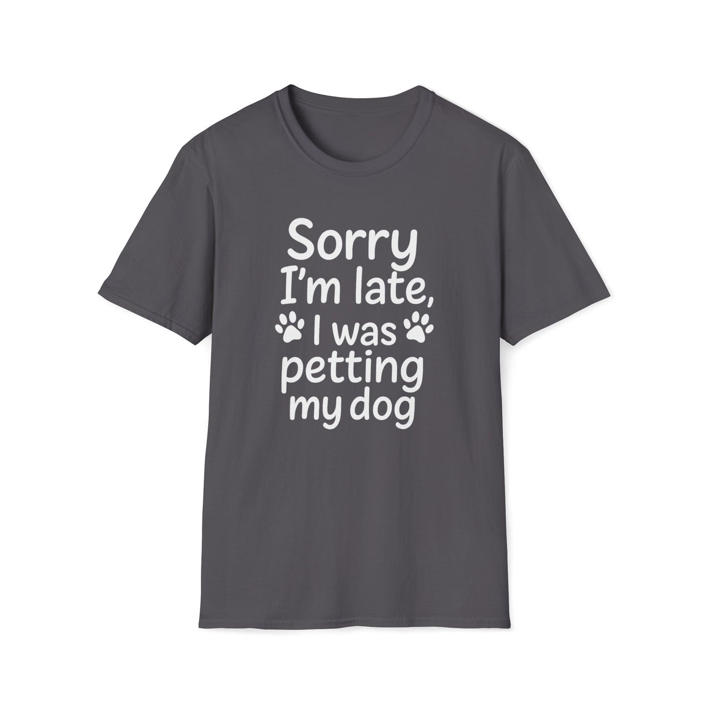 Petting Dog W T-Shirt