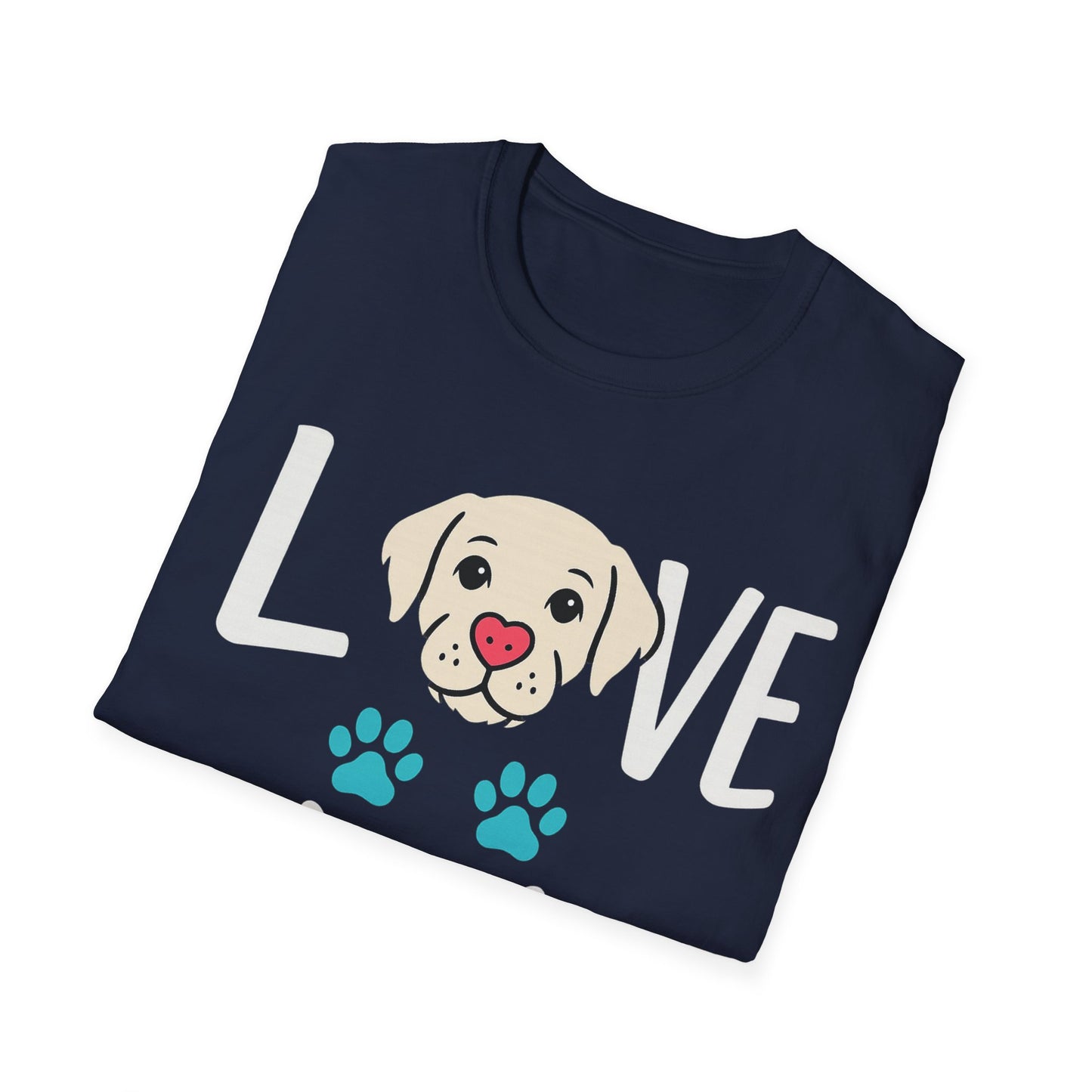 LOVE Dog White T-Shirt