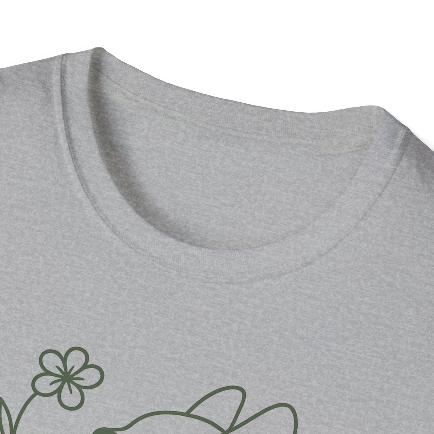 Floral Heart Frenchie G T-Shirt