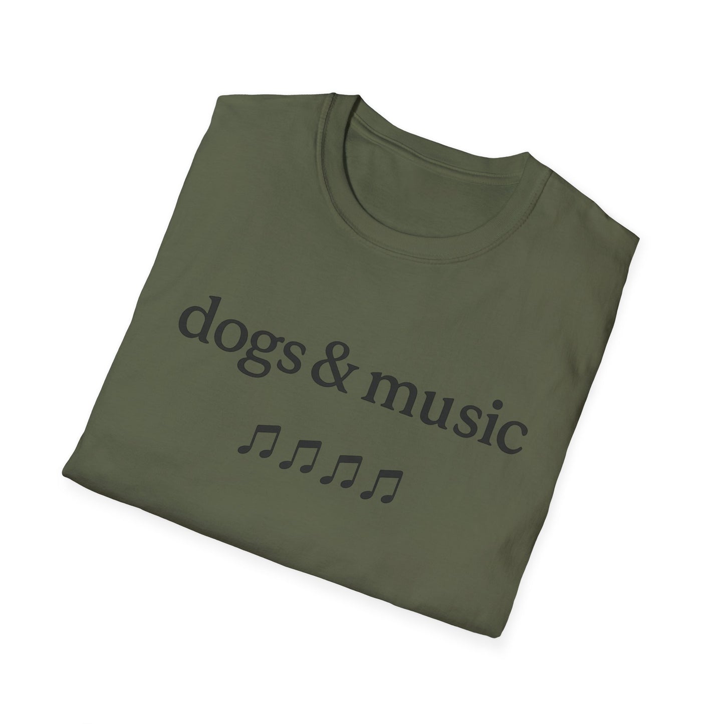 Dogs & Music B T-Shirt