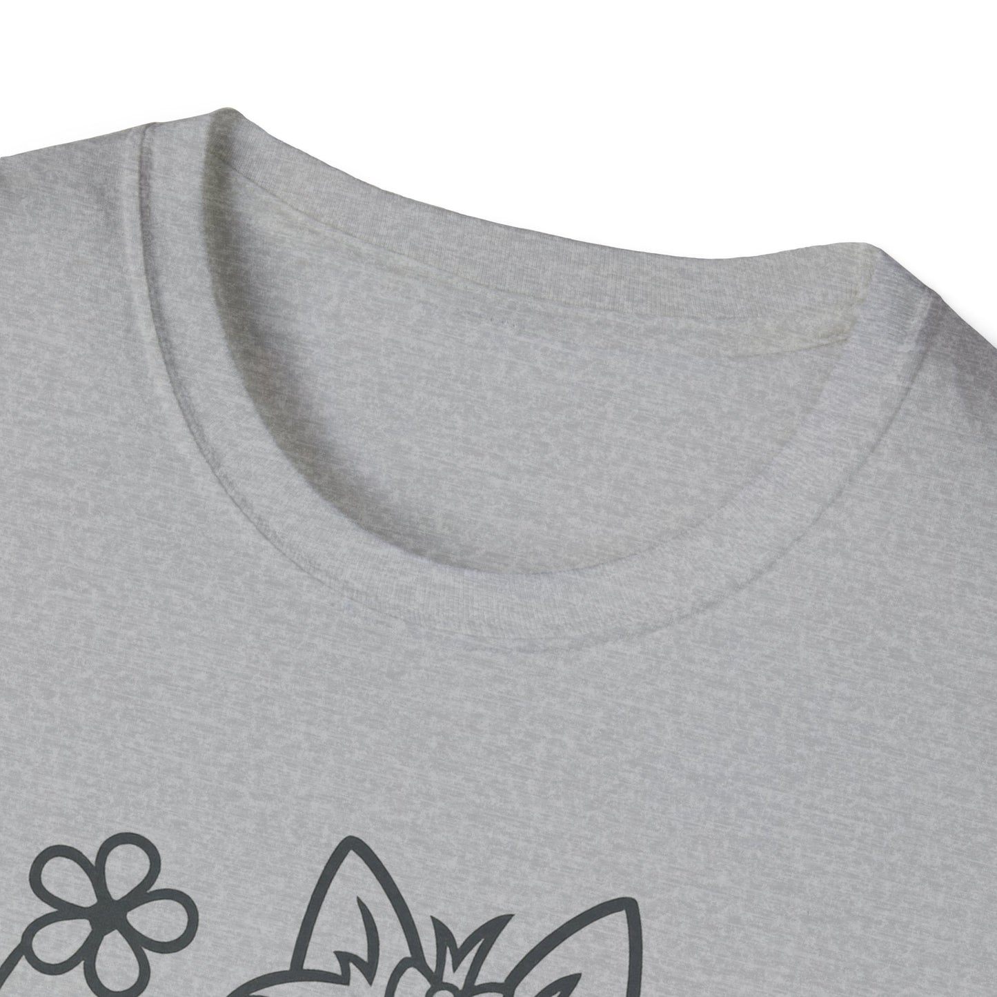 Floral Heart Yorkie B T-Shirt