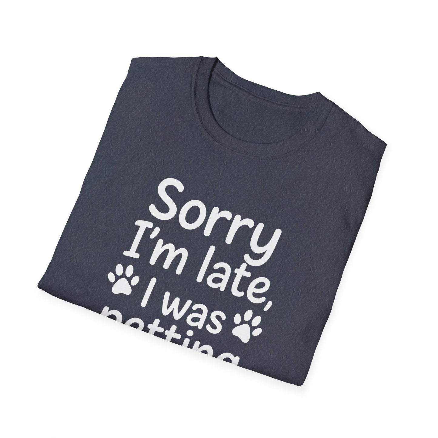 Petting Dog W T-Shirt