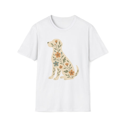 Floral Dog T-Shirt
