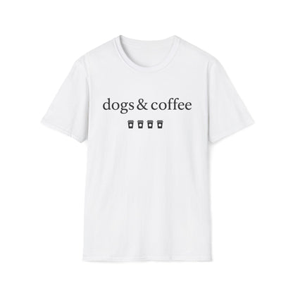 Dogs & Coffee B T-Shirt