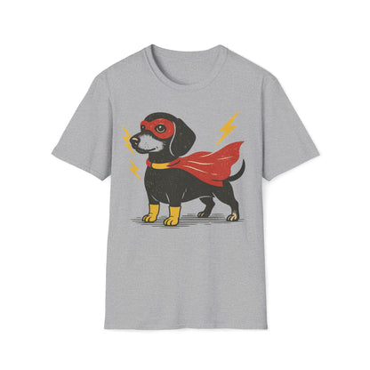 Super Hero Dachsund T-Shirt