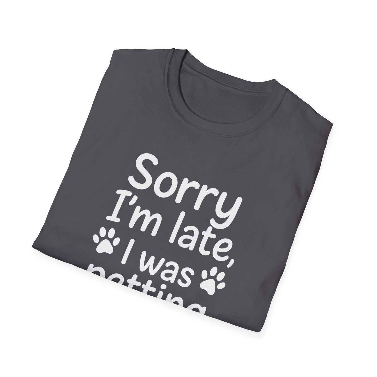 Petting Dog W T-Shirt