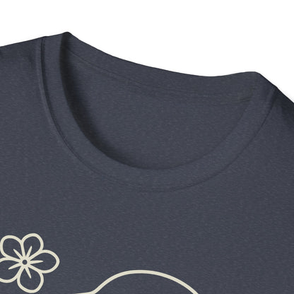 Floral Heart Dachshund C T-Shirt