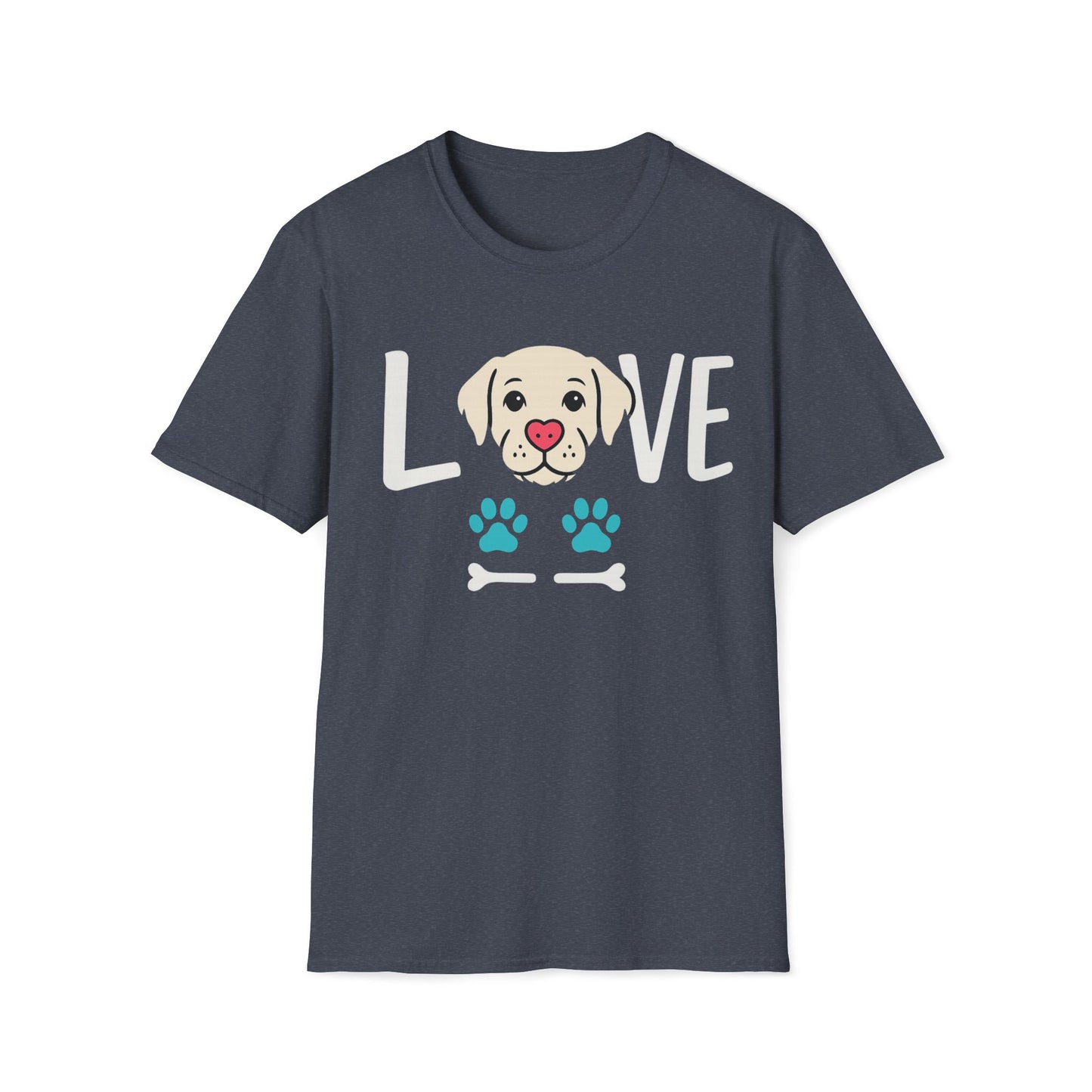LOVE Dog White T-Shirt