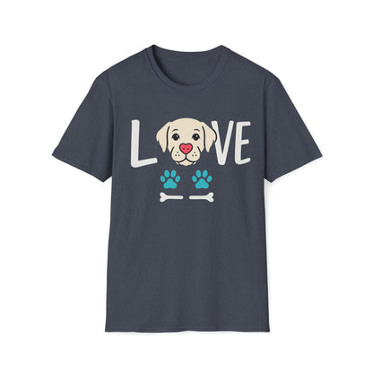 LOVE Dog White T-Shirt